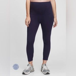 GAP Maternity Recycled Power Full Panel 7/8 Leggings